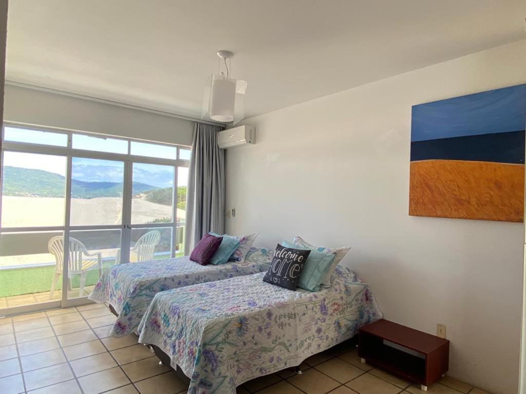 Pousada Das Dunas Via Praia Apart Hotel Флорианополис Номер фото