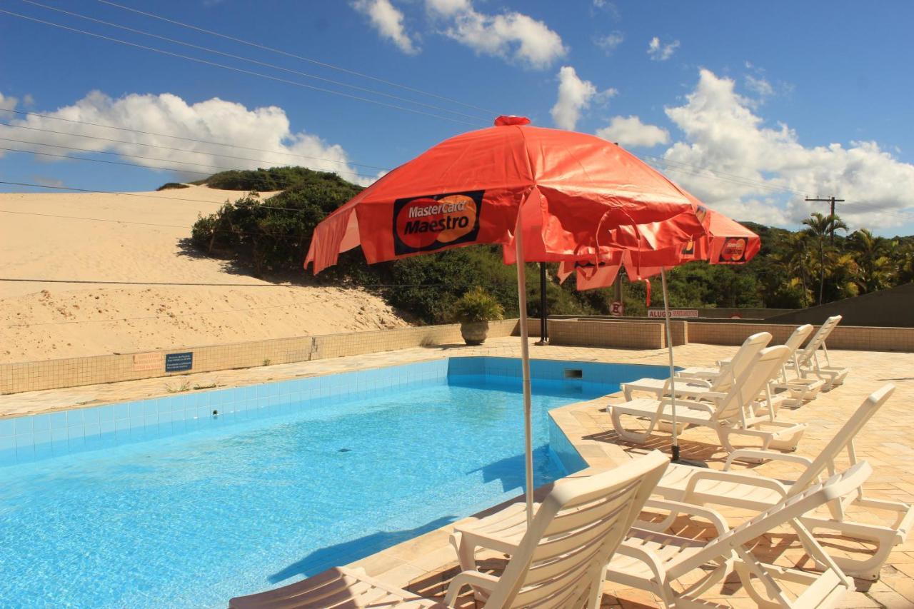 Pousada Das Dunas Via Praia Apart Hotel Флорианополис Экстерьер фото